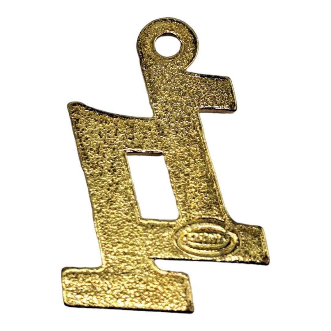 Graduation Tassel Pendant Golden Charm 2015 Jostens Grad, Celebration, Goal A
