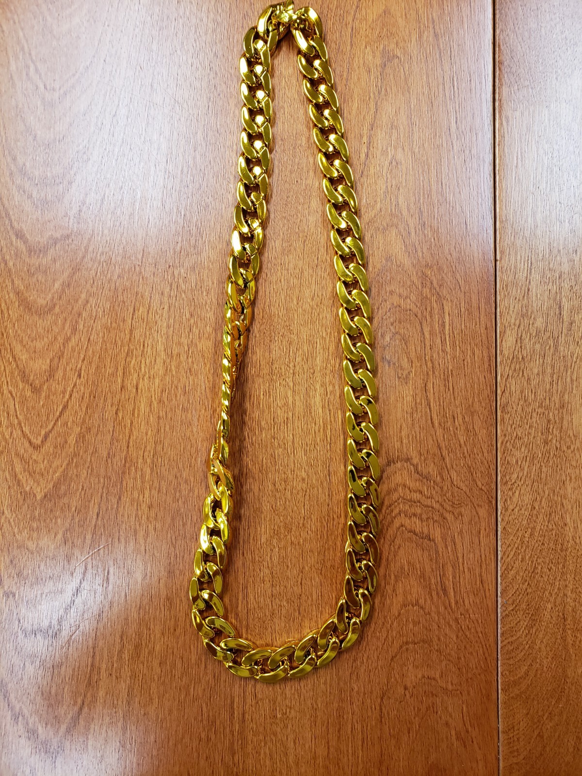 Gold Acrylic Hip Hop Chain By The Inch