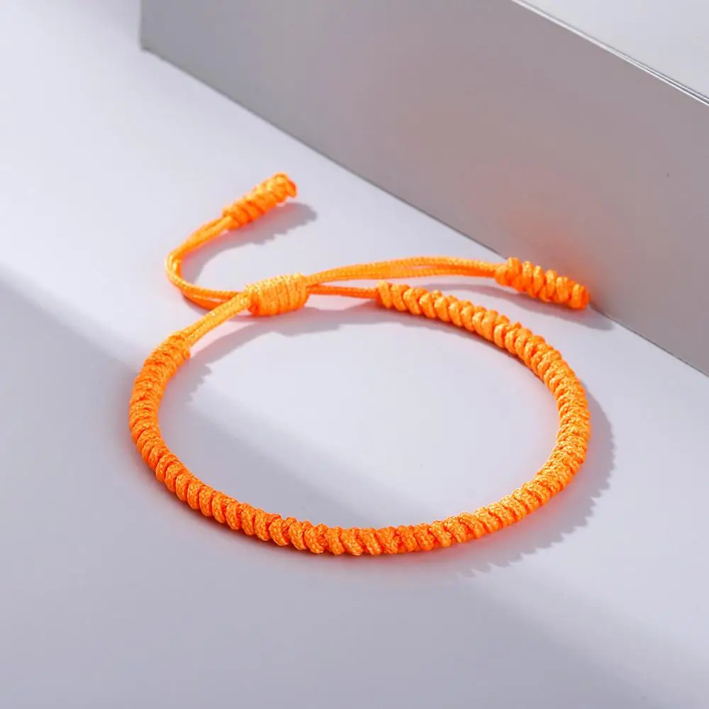 Hot Tibetan Buddhist Braided Bracelet Thread Knots Woven Red Rope Lucky Lover