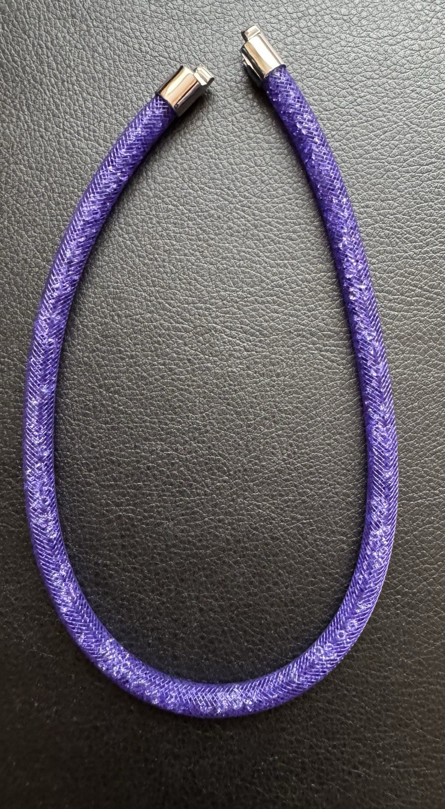 Genuine Swarovski Stardust Necklace/double Wrap Bracelet 40cm