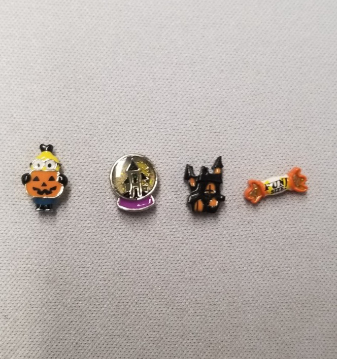 Origami Owl Halloween Charms 4mm, 10mm, 11mm