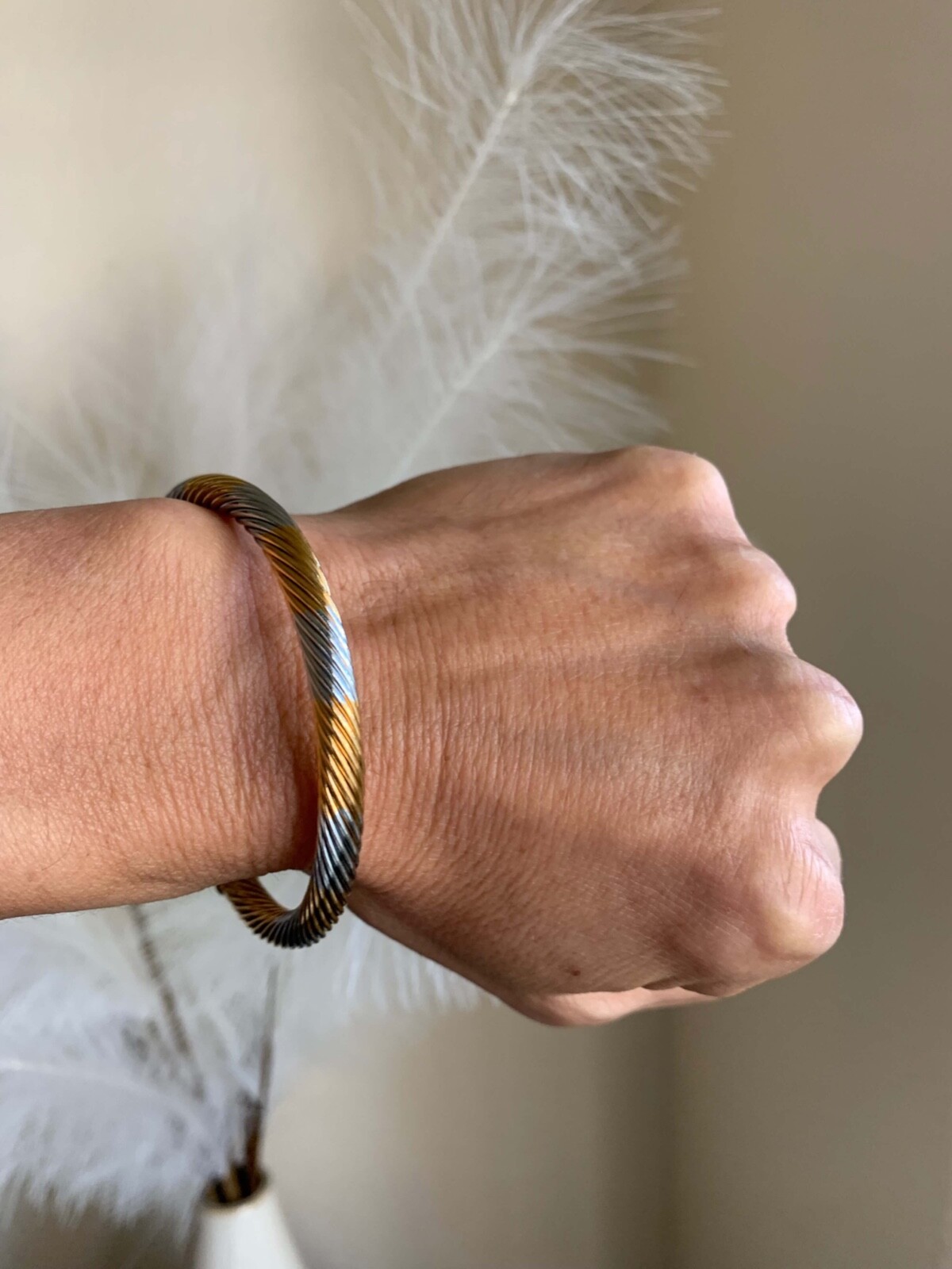Copper Magnetic Therapy Bangle Balance Energy Stress Arthritis Pain Relief Golf