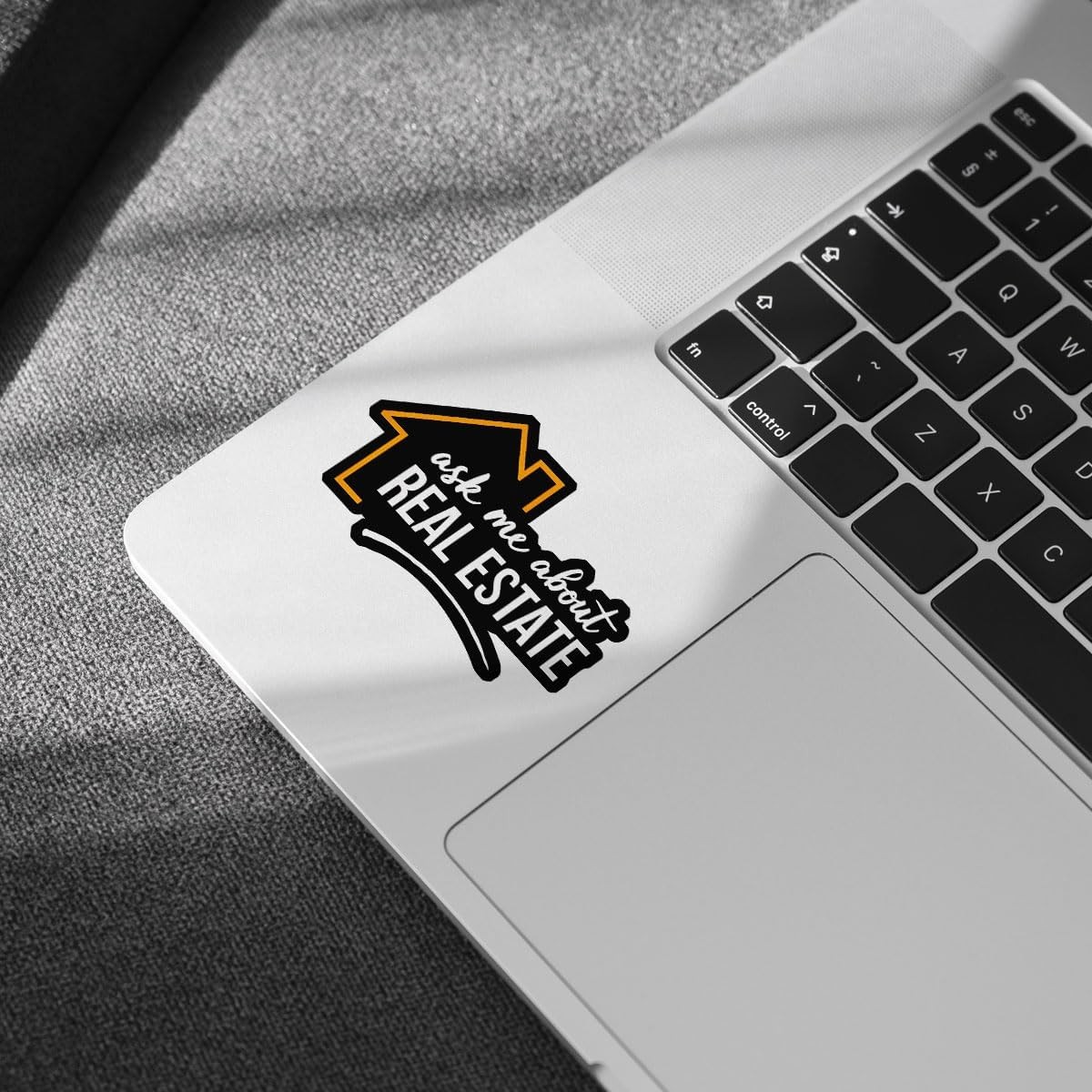 Ask Me About Sticker 3-Pack, Waterproof Vinyl Decals for Laptop Water Bottle Pho