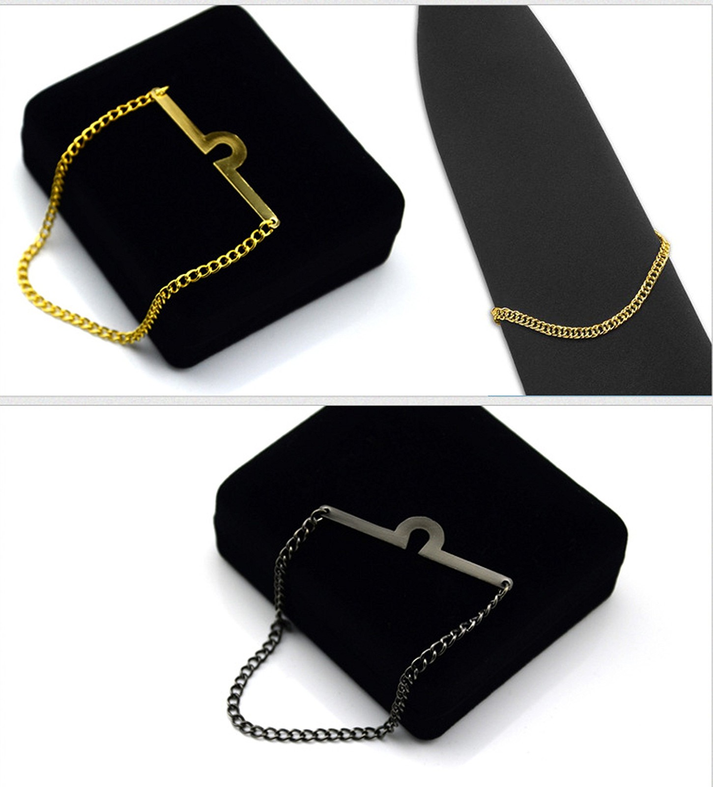 Men’s Tie Chain Fashion Necktie Link Noble Chains for Business